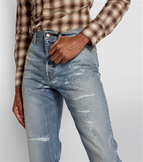 gucci jeans herren|gucci distressed jeans.